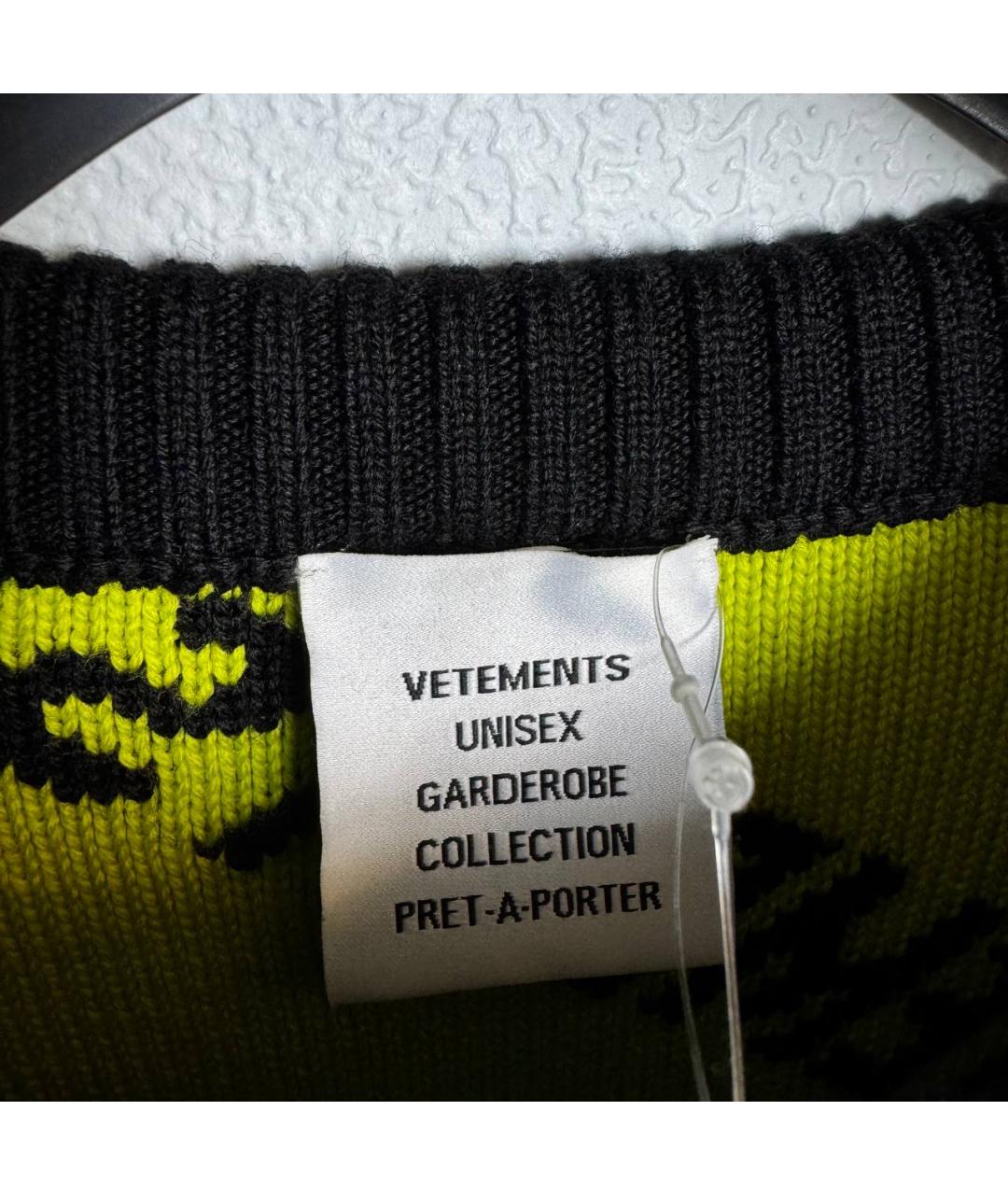 VETEMENTS Черный джемпер / свитер, фото 7