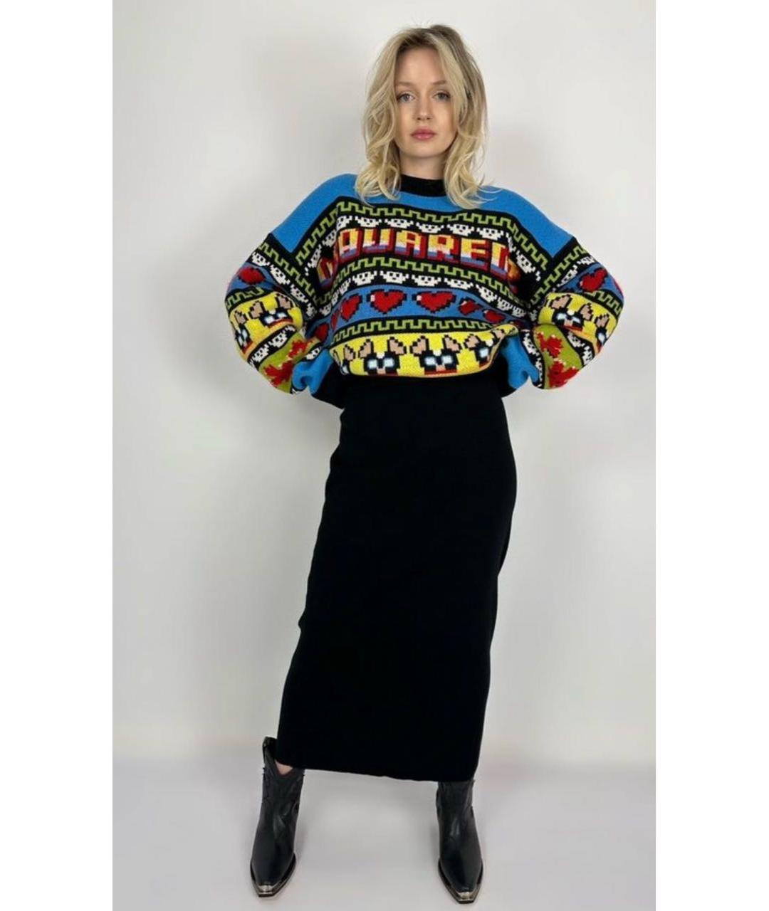 DSQUARED2 Мульти шерстяной джемпер / свитер, фото 6