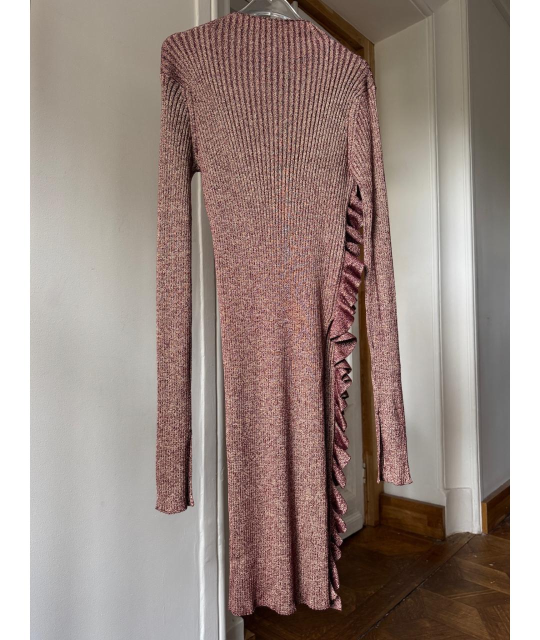 JIL SANDER Бордовый костюм с юбками, фото 2