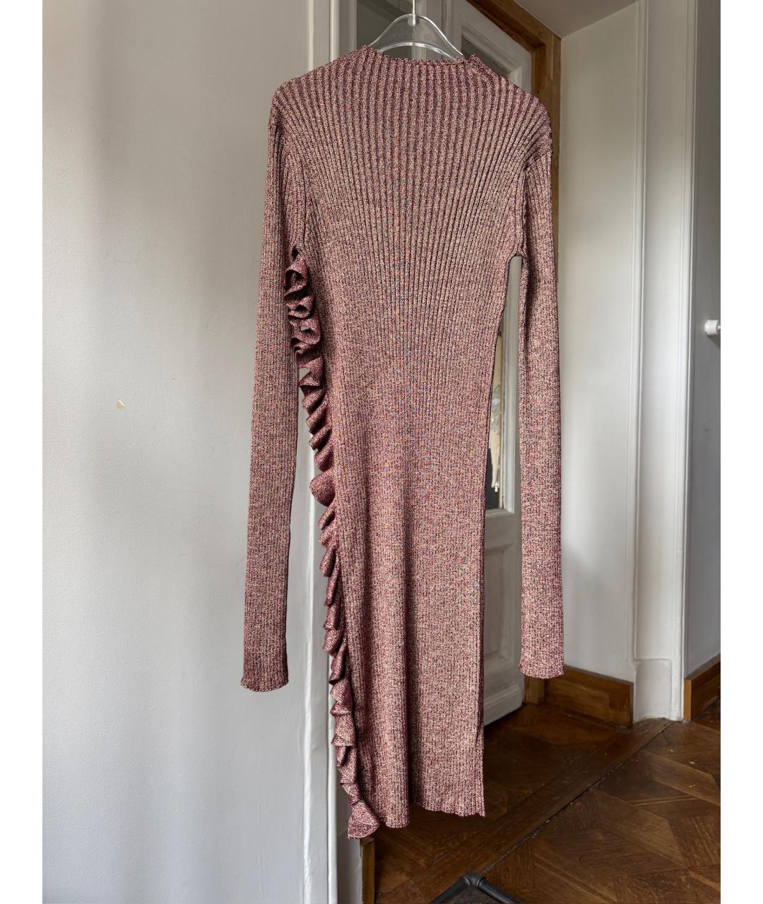 JIL SANDER Бордовый костюм с юбками, фото 5