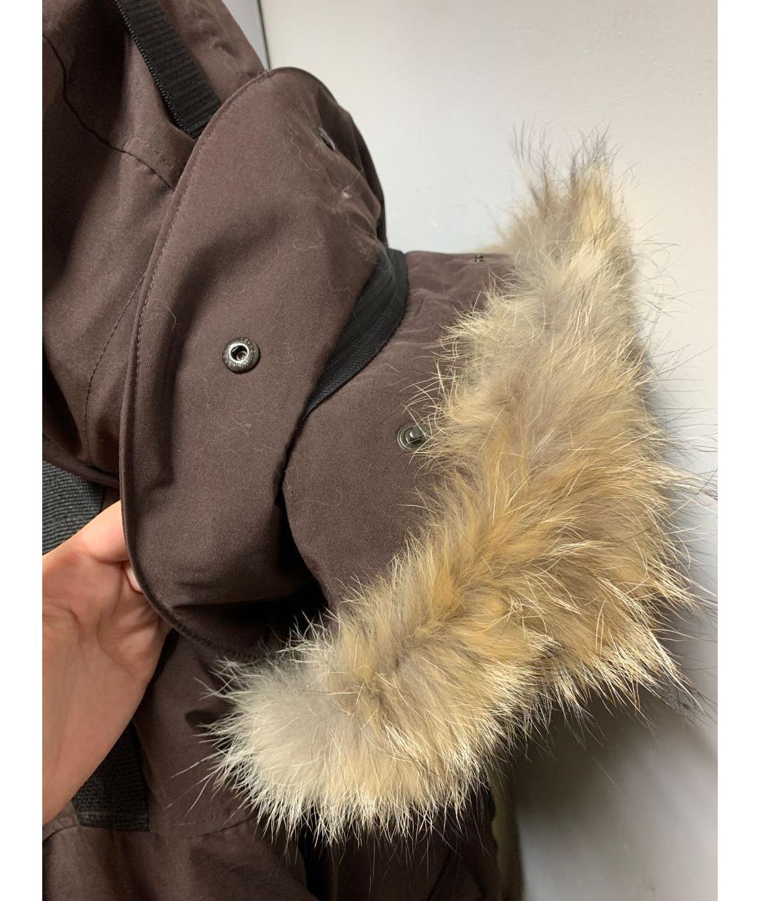 CANADA GOOSE Коричневая куртка, фото 7