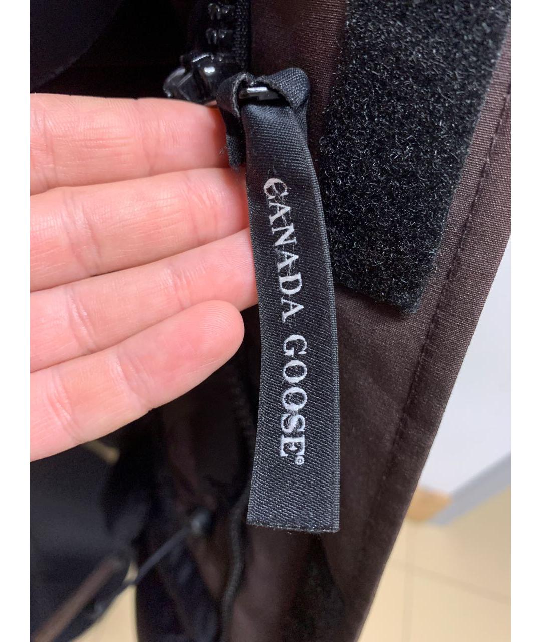 CANADA GOOSE Коричневая куртка, фото 4