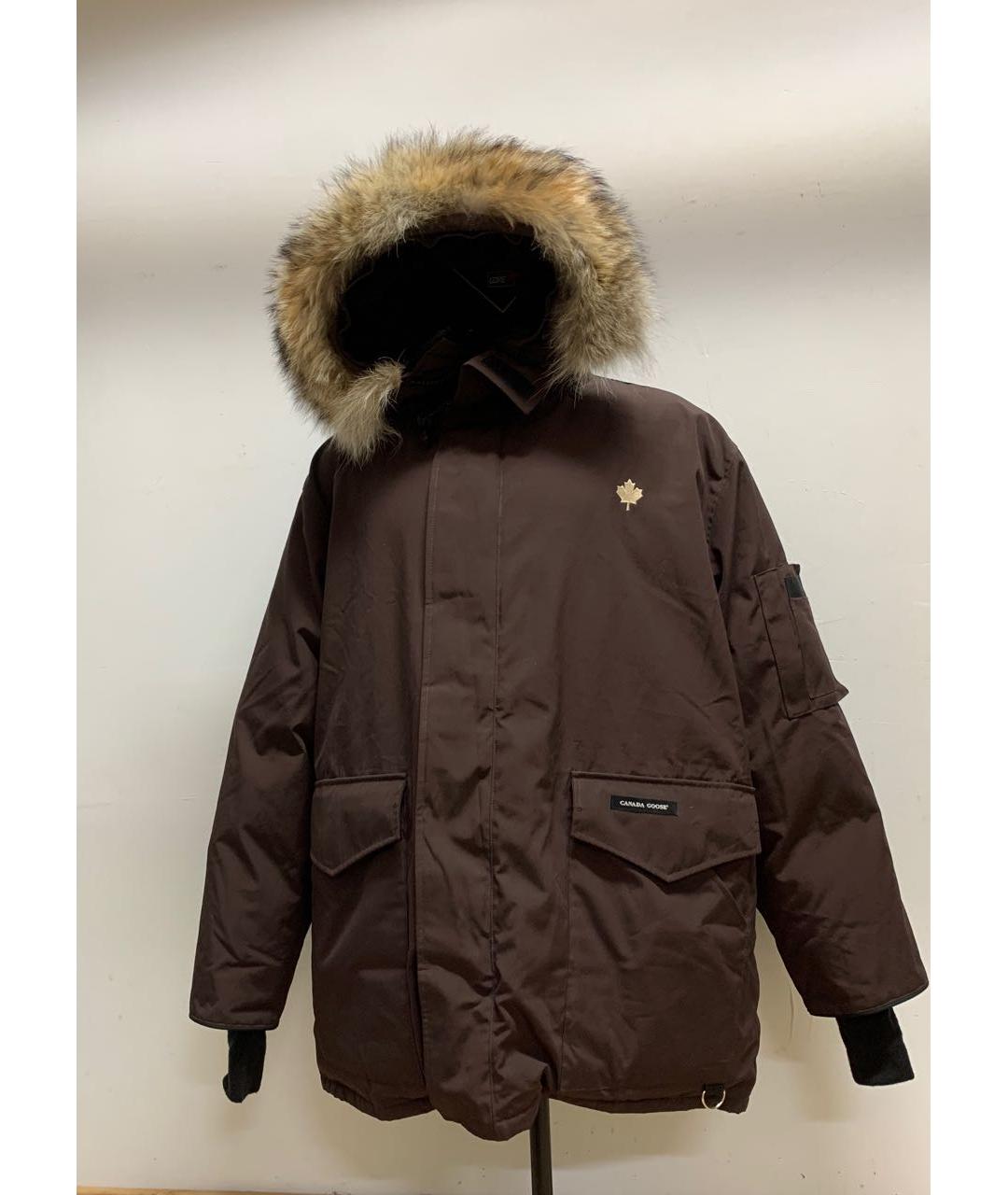 CANADA GOOSE Коричневая куртка, фото 9