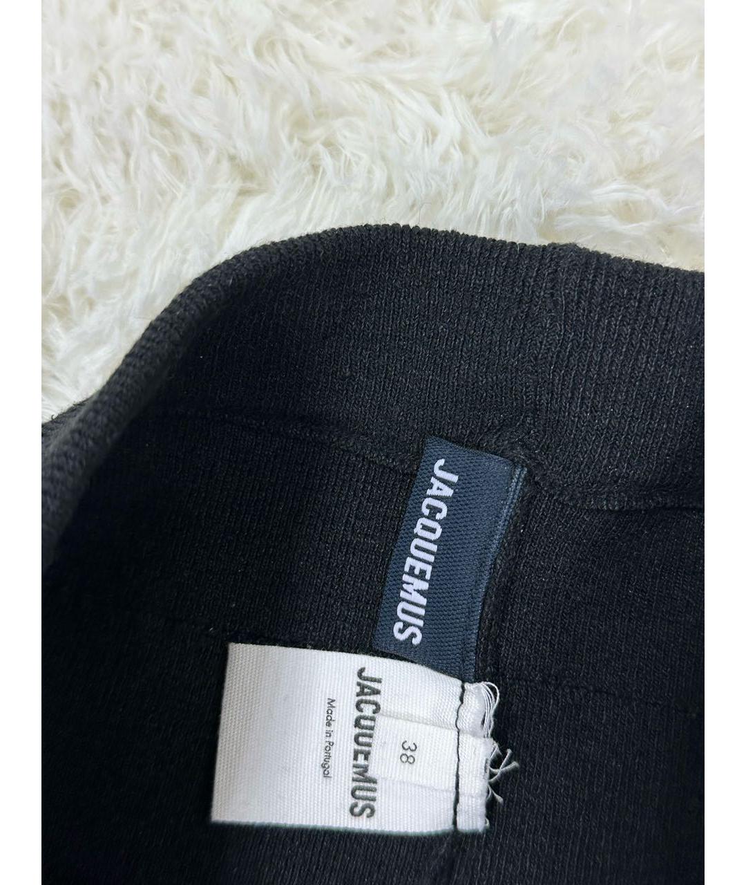 JACQUEMUS Черные шорты, фото 3