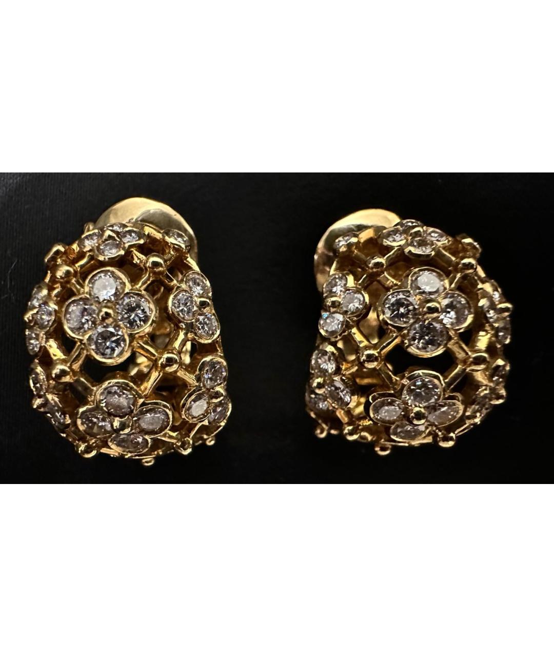 VAN CLEEF & ARPELS Золотые серьги из желтого золота, фото 5
