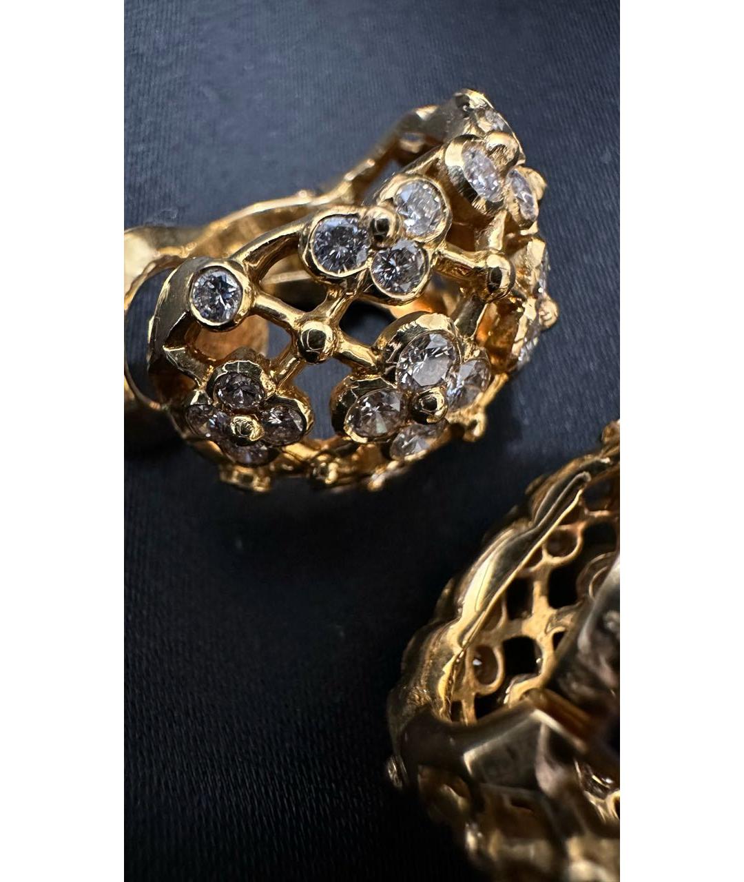 VAN CLEEF & ARPELS Золотые серьги из желтого золота, фото 8