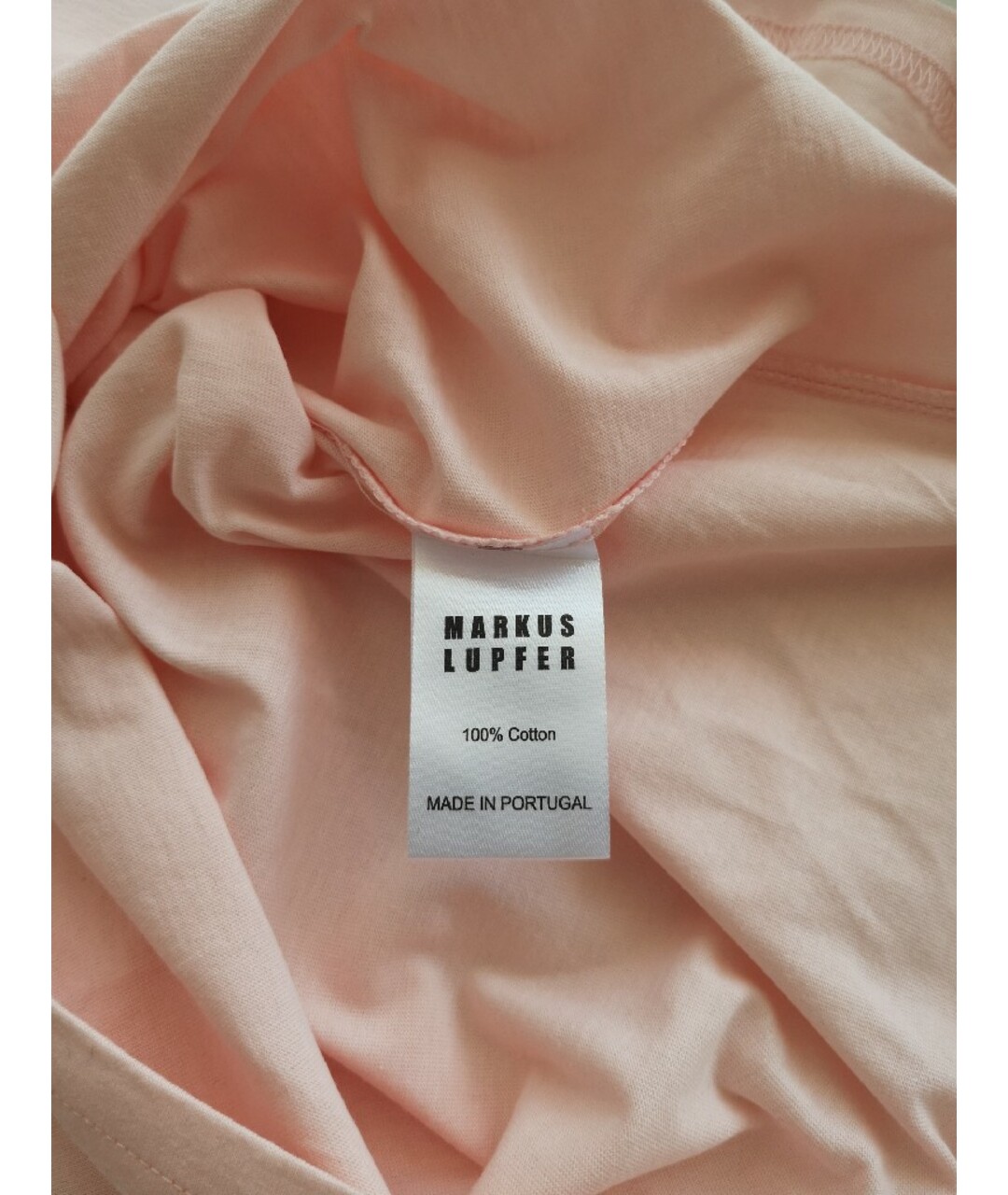 MARKUS LUPFER Розовая хлопковая футболка, фото 7