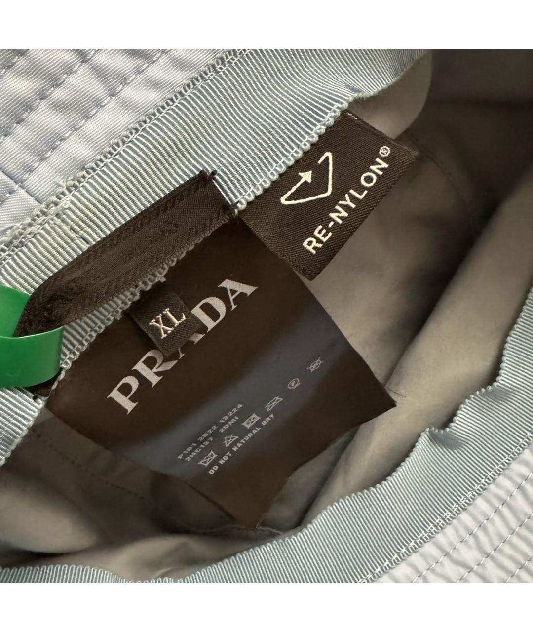 PRADA Голубая панама, фото 5