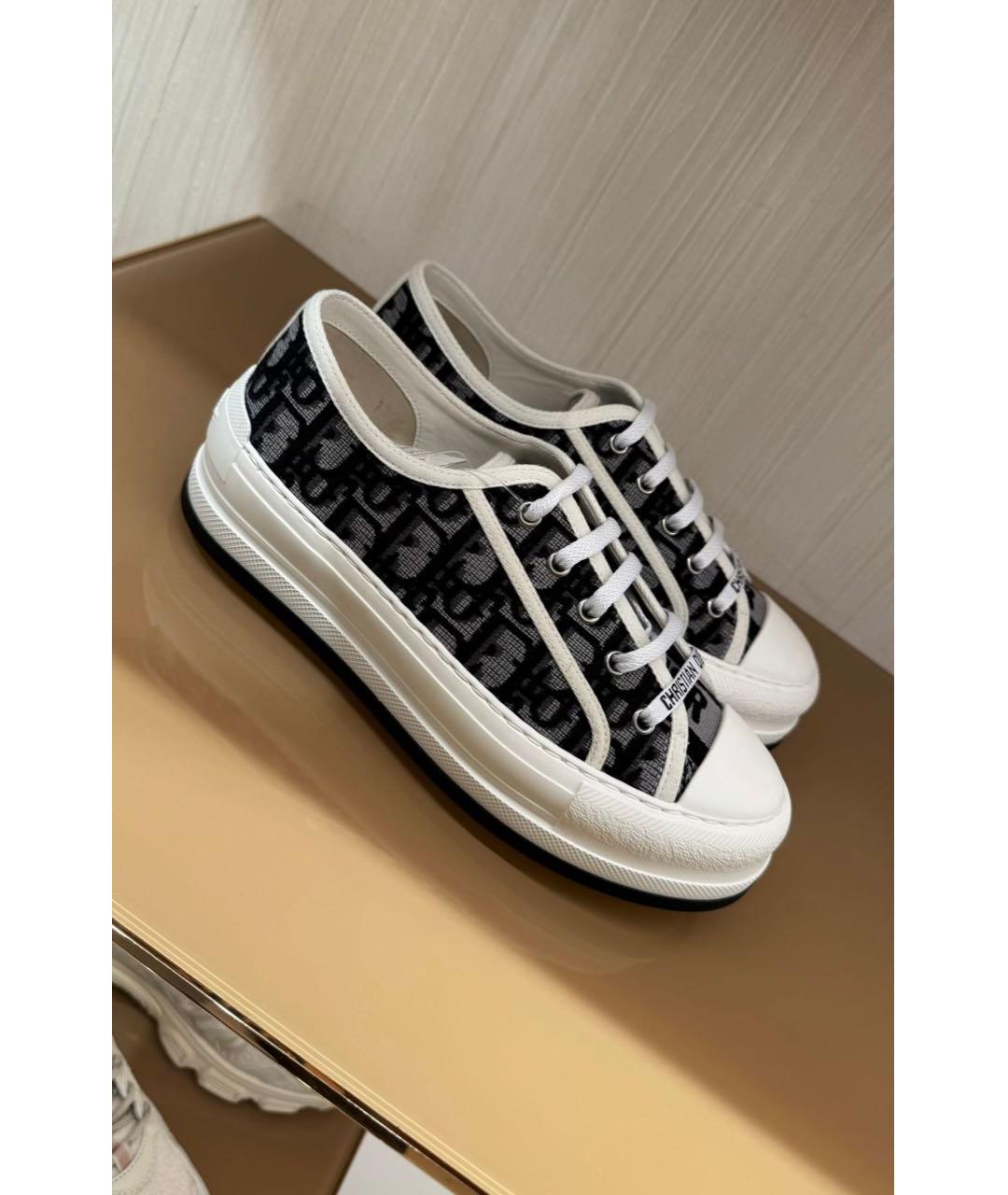 CHRISTIAN DIOR Серые кеды, фото 6