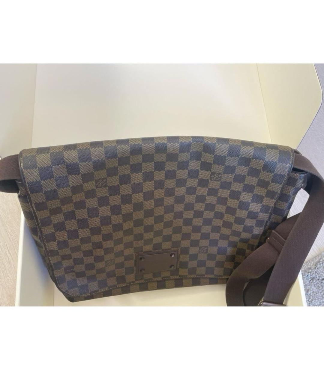 LOUIS VUITTON Коричневая сумка на плечо, фото 2