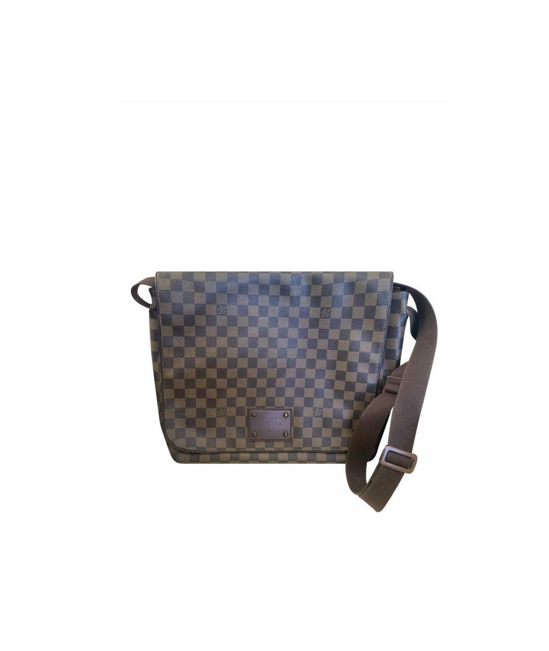 LOUIS VUITTON Коричневая сумка на плечо, фото 1