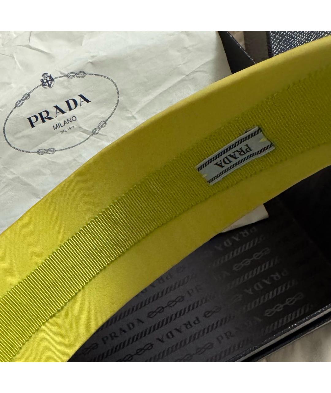PRADA Желтый ободок, фото 5