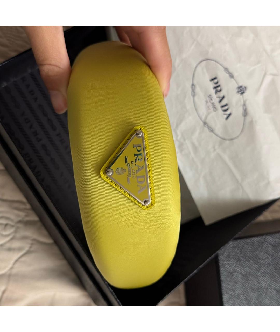 PRADA Желтый ободок, фото 7