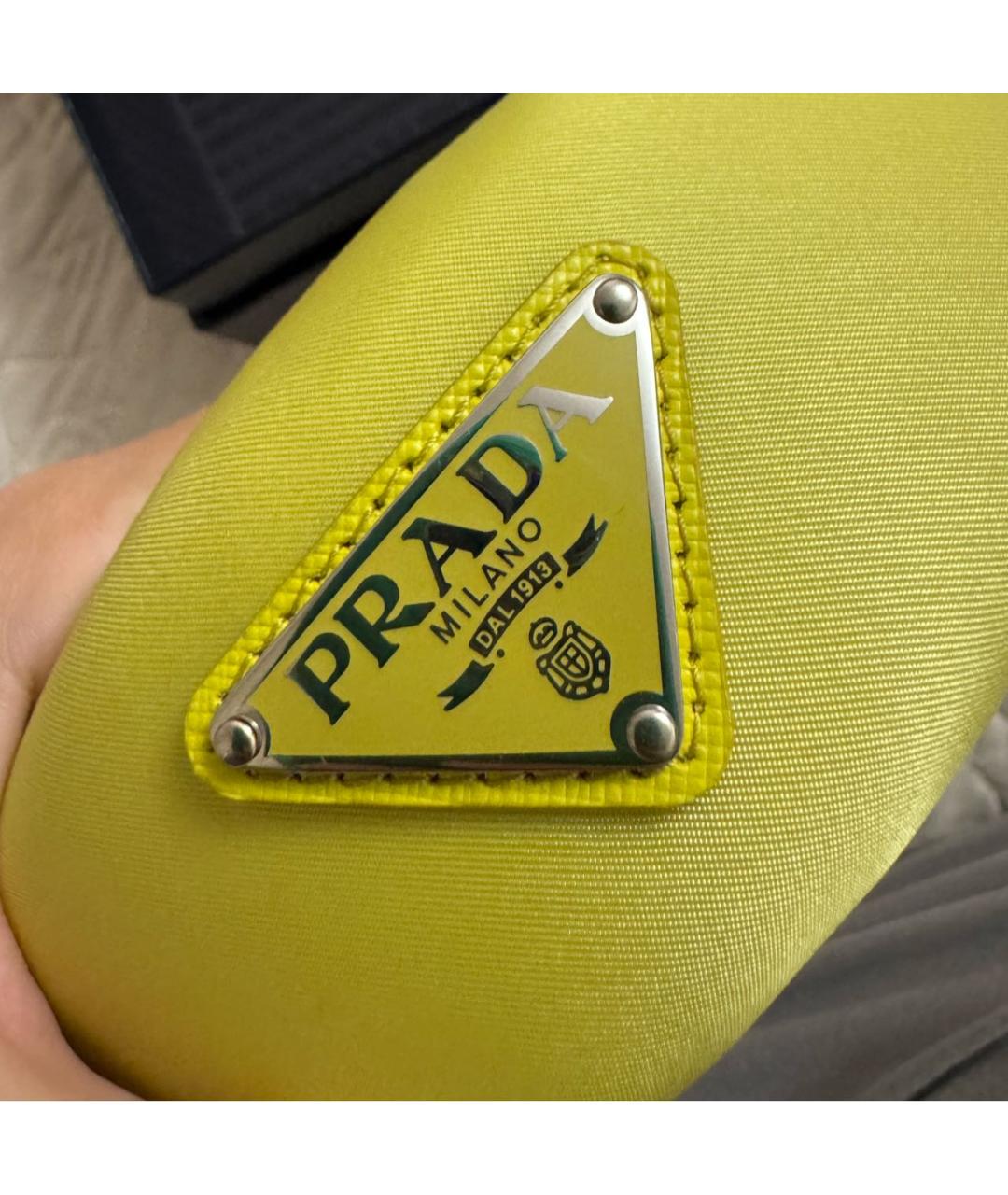 PRADA Желтый ободок, фото 6