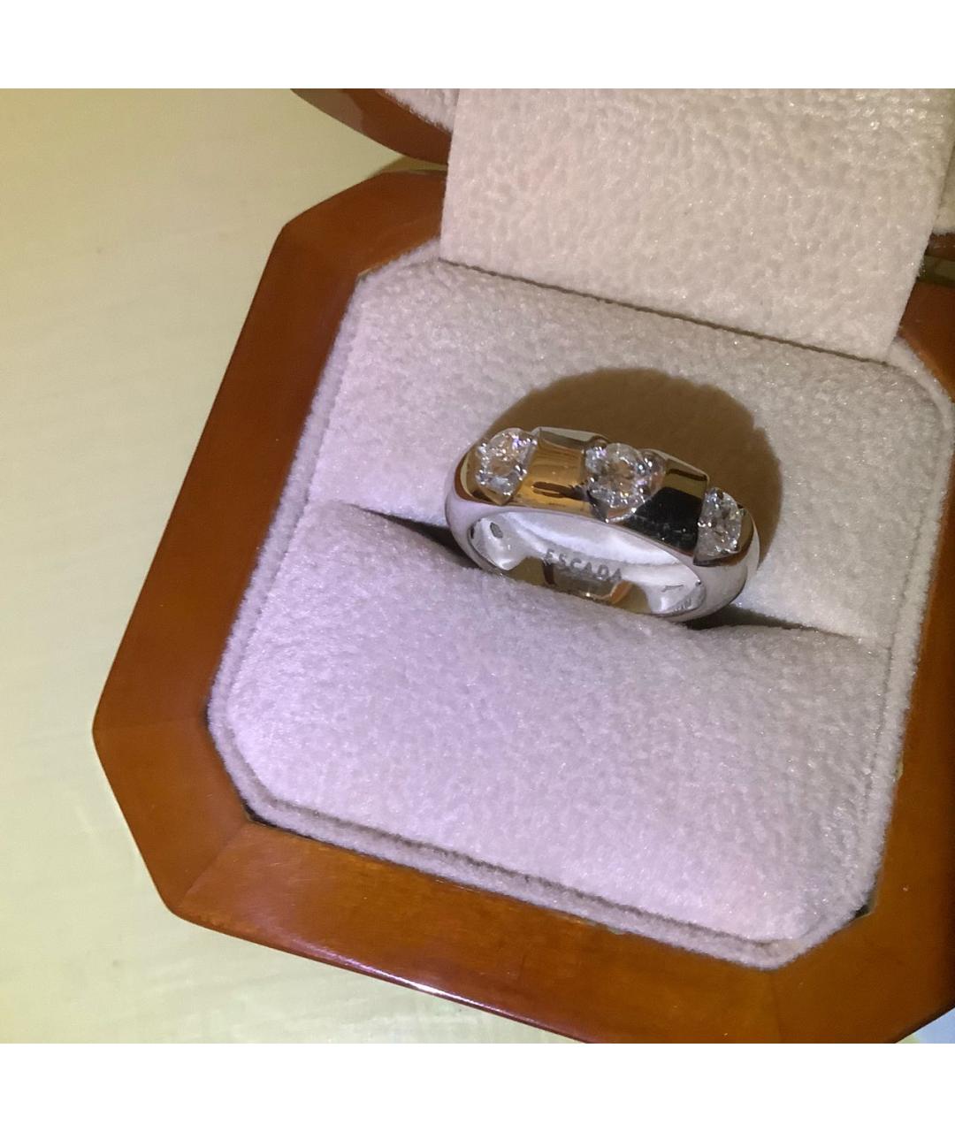 ESCADA Белое кольцо из белого золота, фото 7