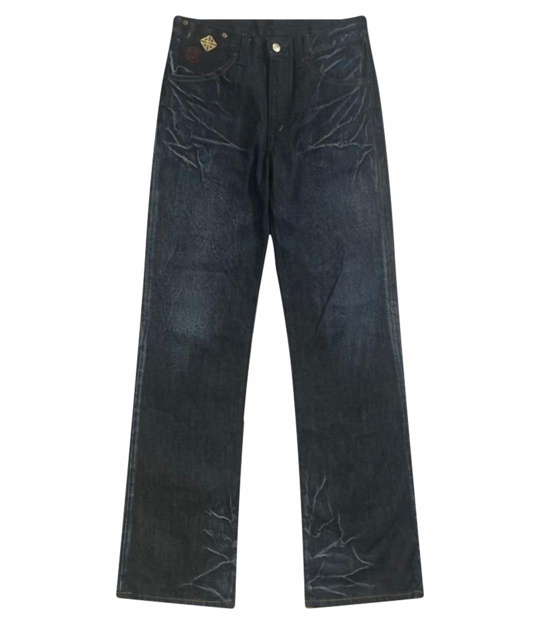 LEVI'S Темно-синие хлопковые джинсы, фото 1