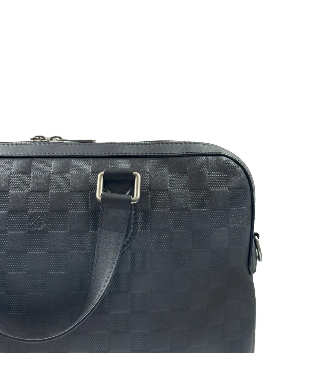 LOUIS VUITTON Черный портфель, фото 3