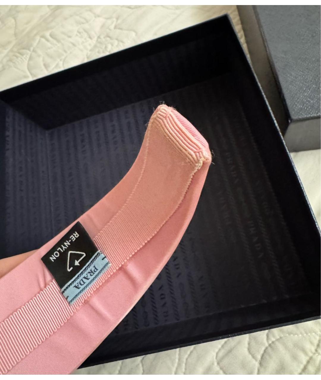 PRADA Розовый ободок, фото 5