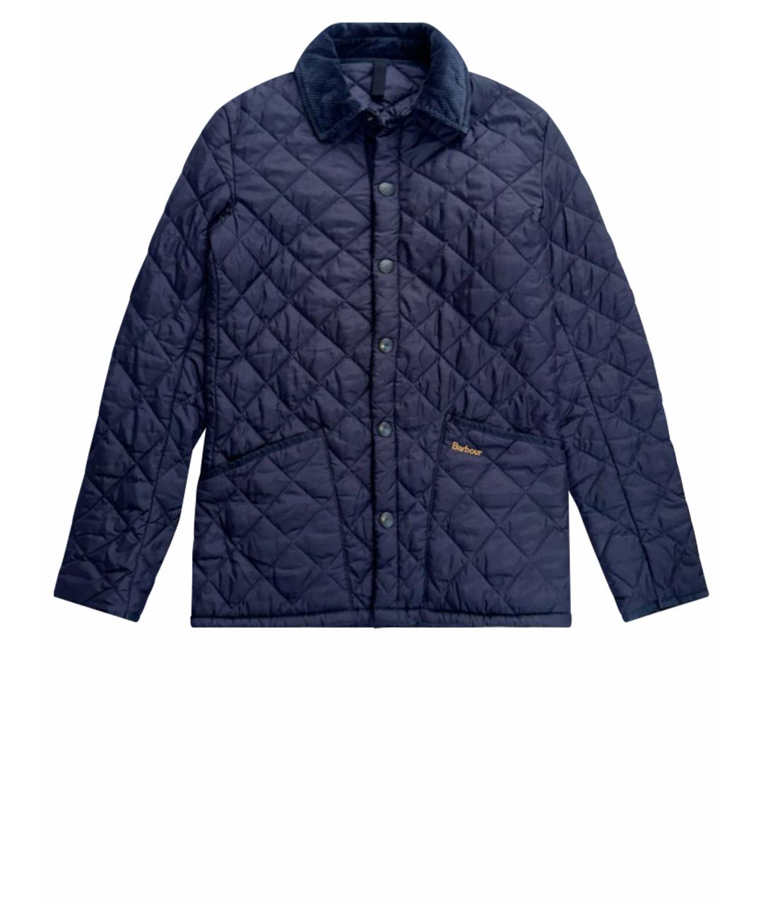BARBOUR Темно-синяя полиэстеровая куртка, фото 1