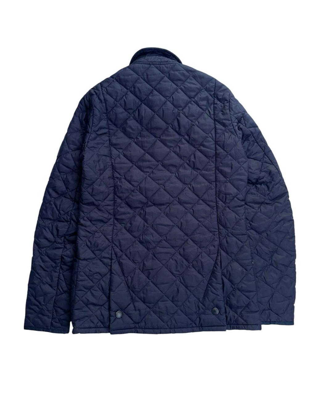 BARBOUR Темно-синяя полиэстеровая куртка, фото 3