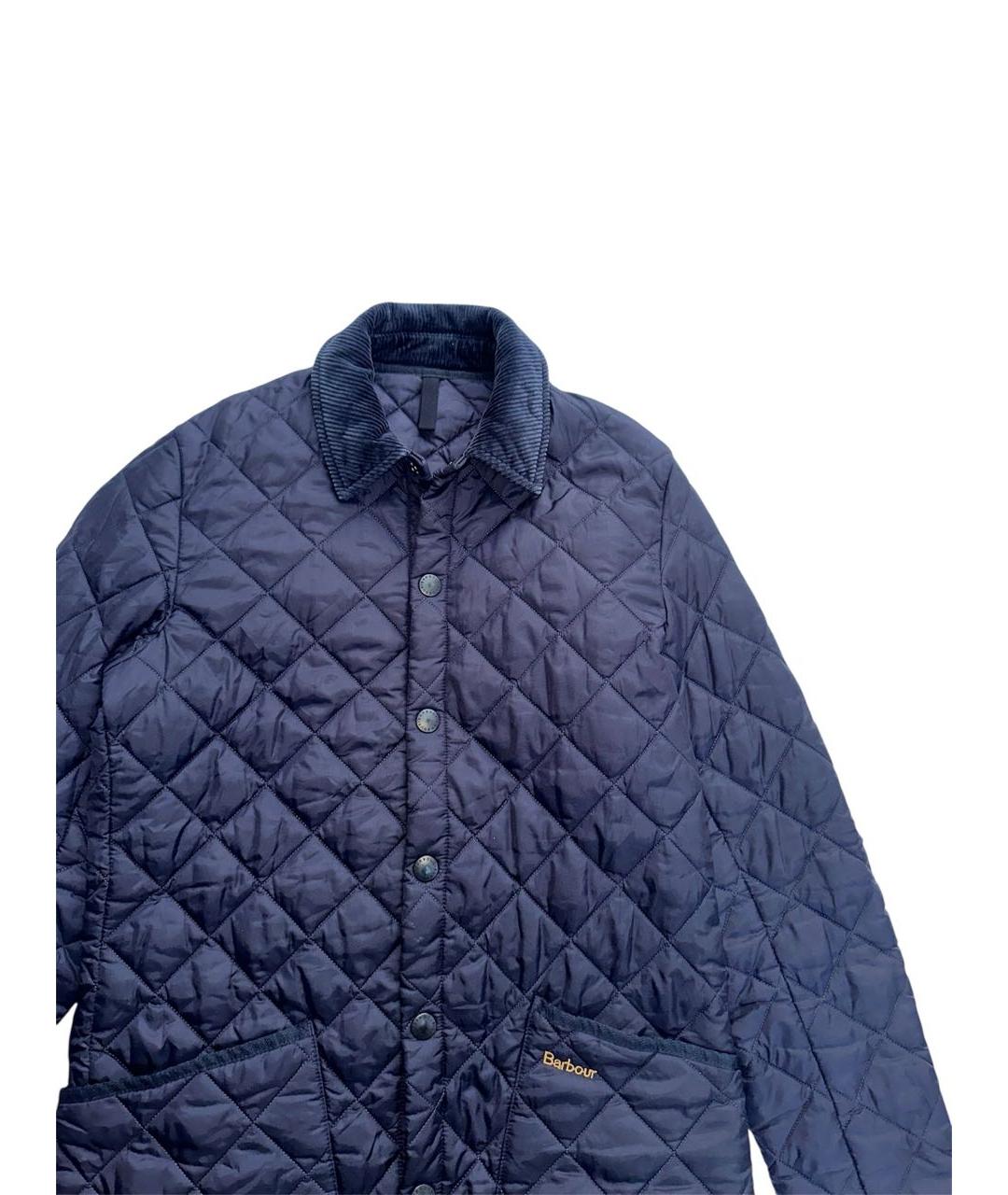 BARBOUR Темно-синяя полиэстеровая куртка, фото 2