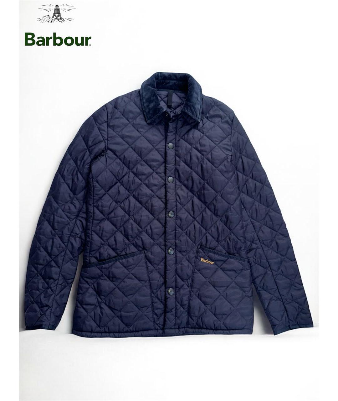 BARBOUR Темно-синяя полиэстеровая куртка, фото 8