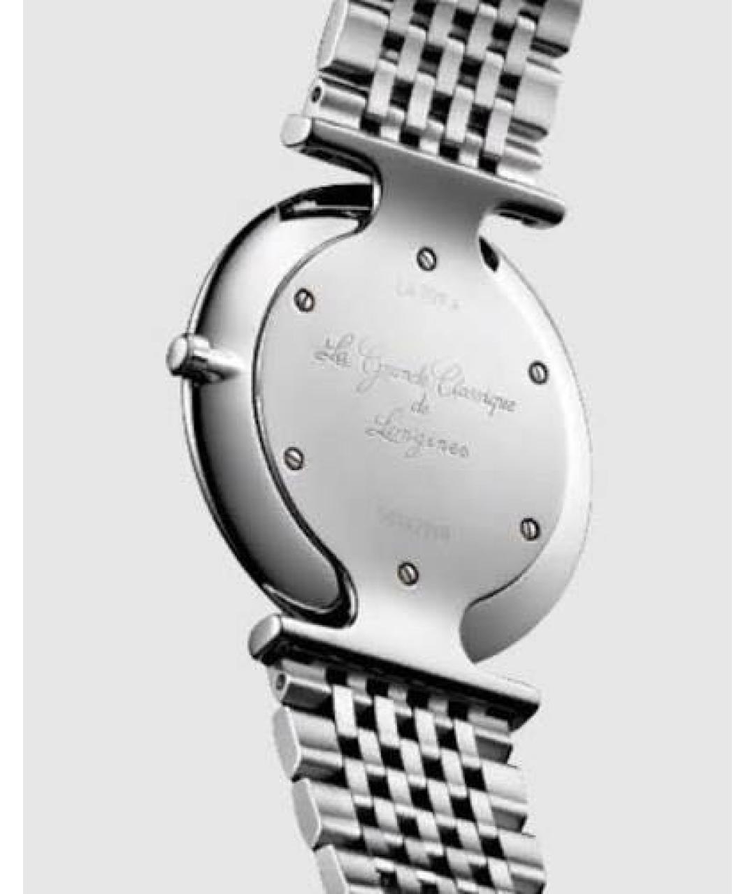 LONGINES Черные металлические часы, фото 2