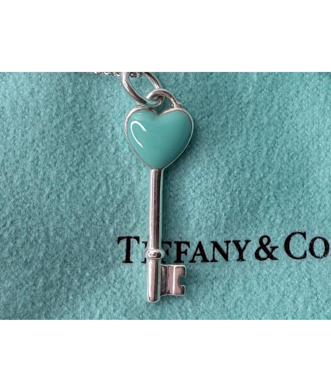 TIFFANY&CO Серебряная серебряная подвеска, фото 4