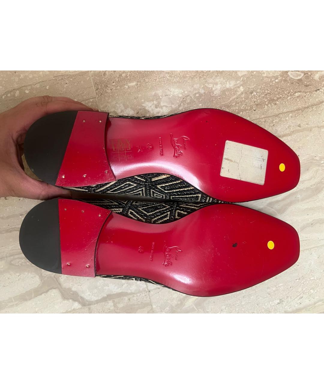 CHRISTIAN LOUBOUTIN Мульти мокасины, фото 5