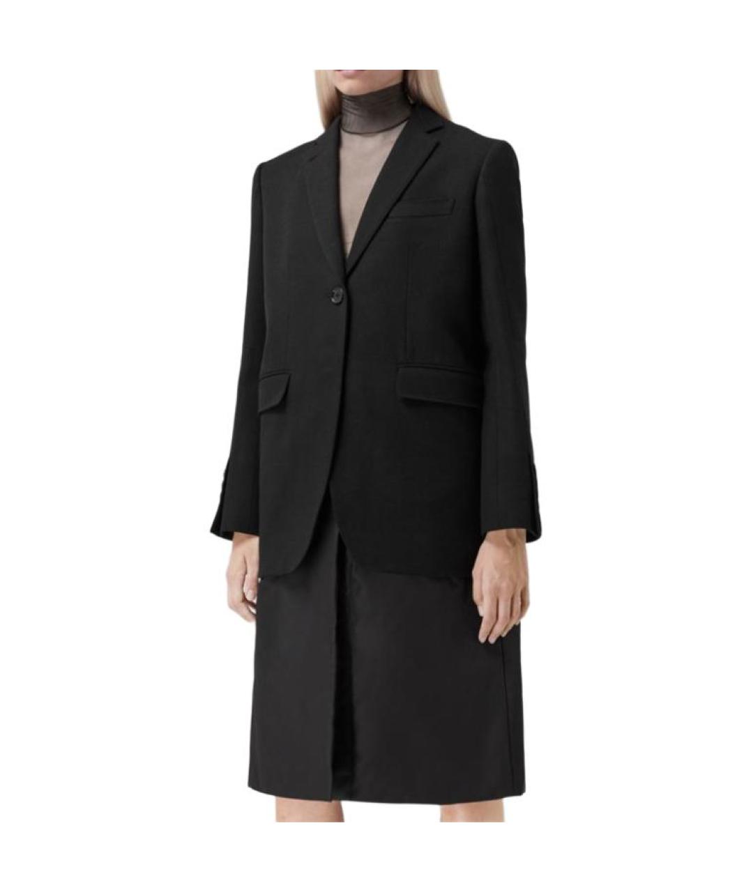 BURBERRY Черный жакет/пиджак, фото 5