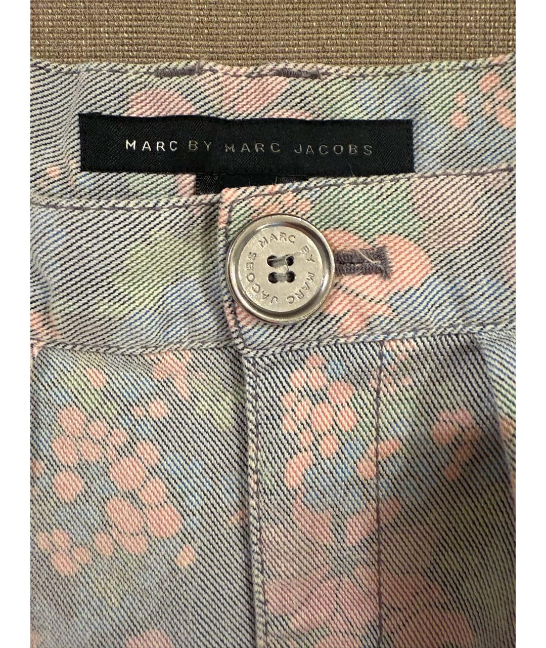 MARC BY MARC JACOBS Мульти деним юбка мини, фото 3