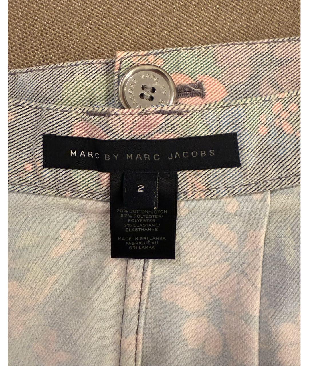 MARC BY MARC JACOBS Мульти деним юбка мини, фото 5