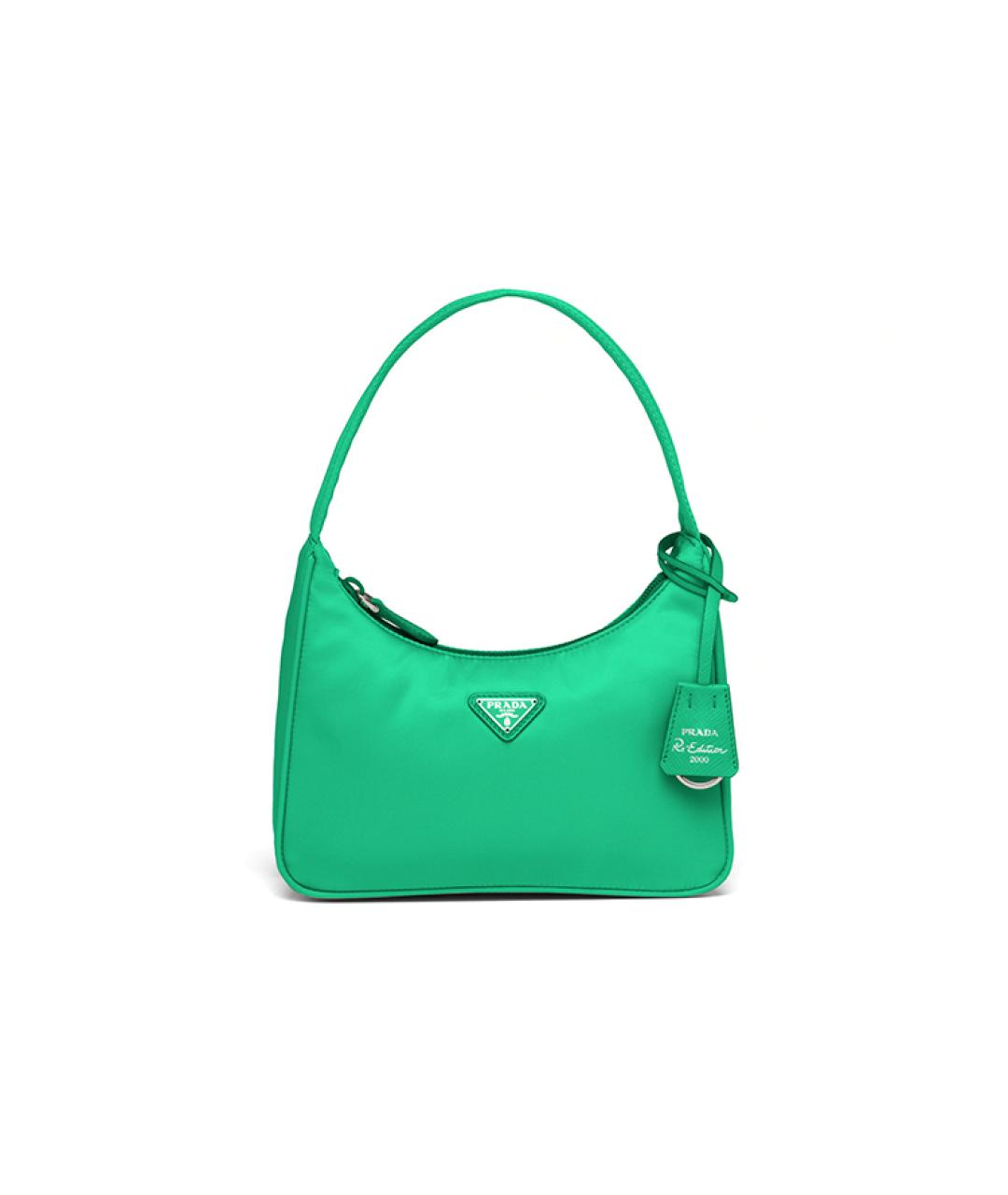 PRADA Зеленая сумка через плечо, фото 1