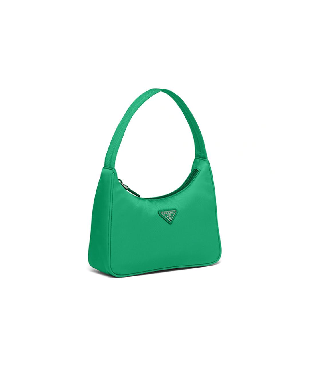 PRADA Зеленая сумка через плечо, фото 2