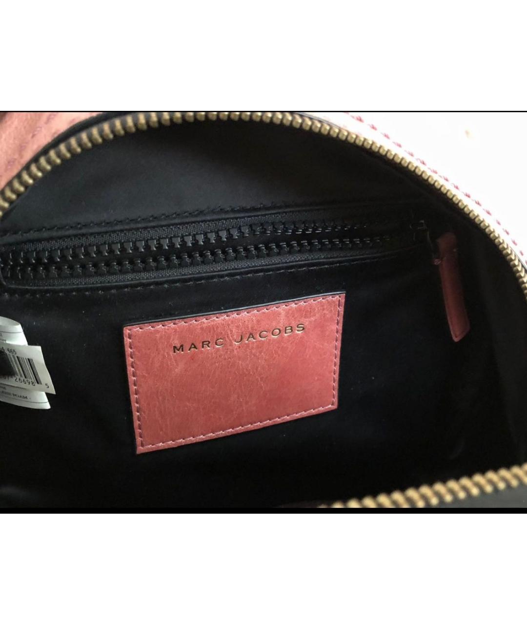 MARC JACOBS Коралловый кожаный рюкзак, фото 7