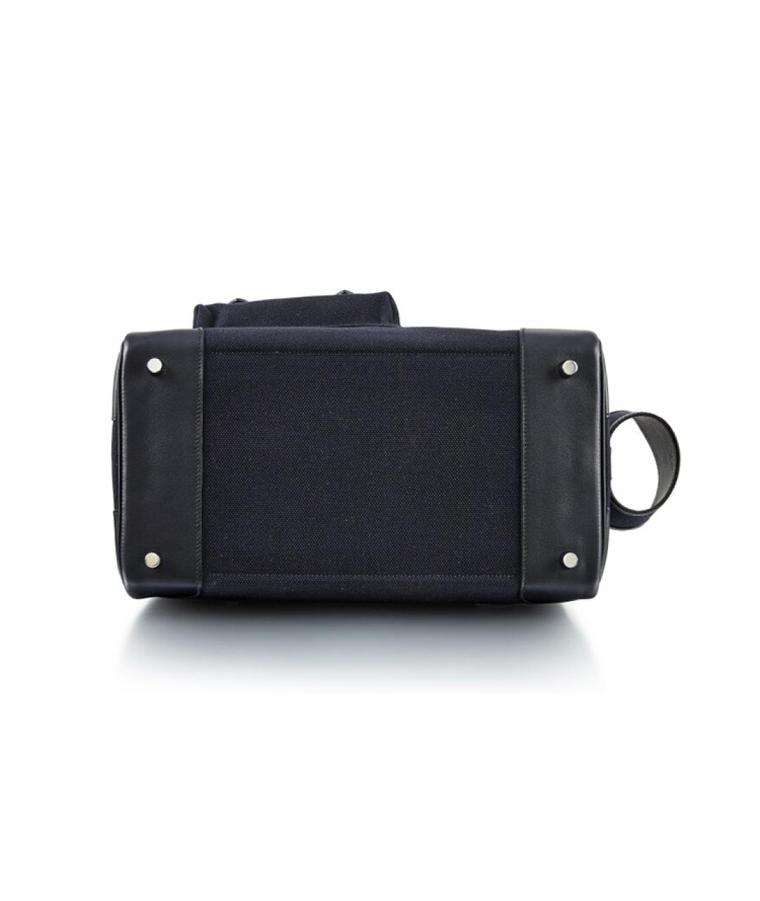 HERMES Черная сумка с короткими ручками, фото 5