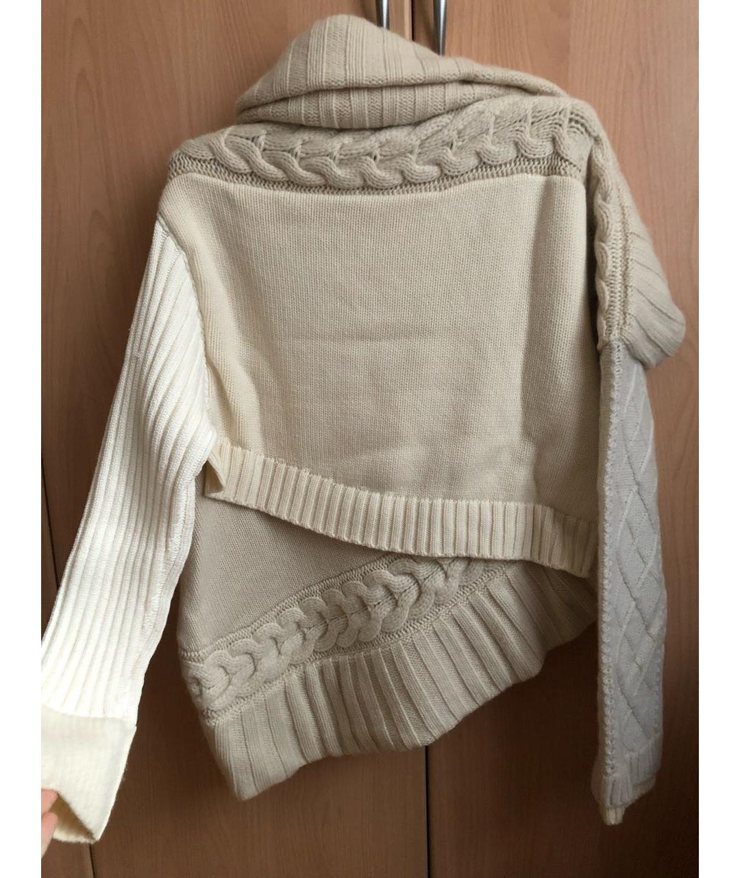 BURBERRY Белый кашемировый джемпер / свитер, фото 2