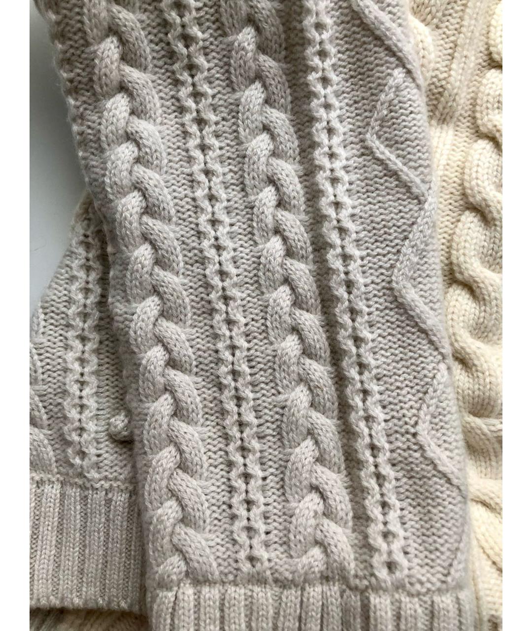 BURBERRY Белый кашемировый джемпер / свитер, фото 4