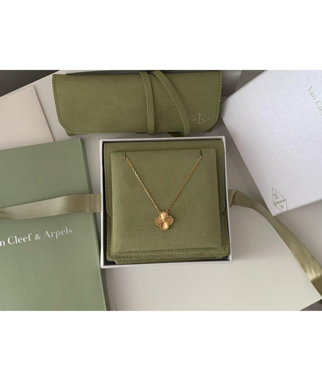 VAN CLEEF & ARPELS Золотое колье из желтого золота, фото 7