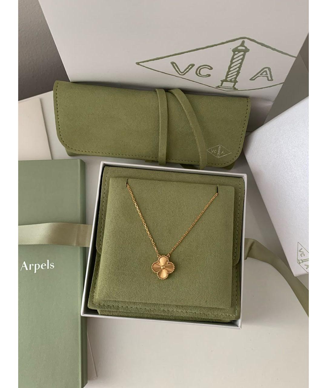 VAN CLEEF & ARPELS Золотое колье из желтого золота, фото 3