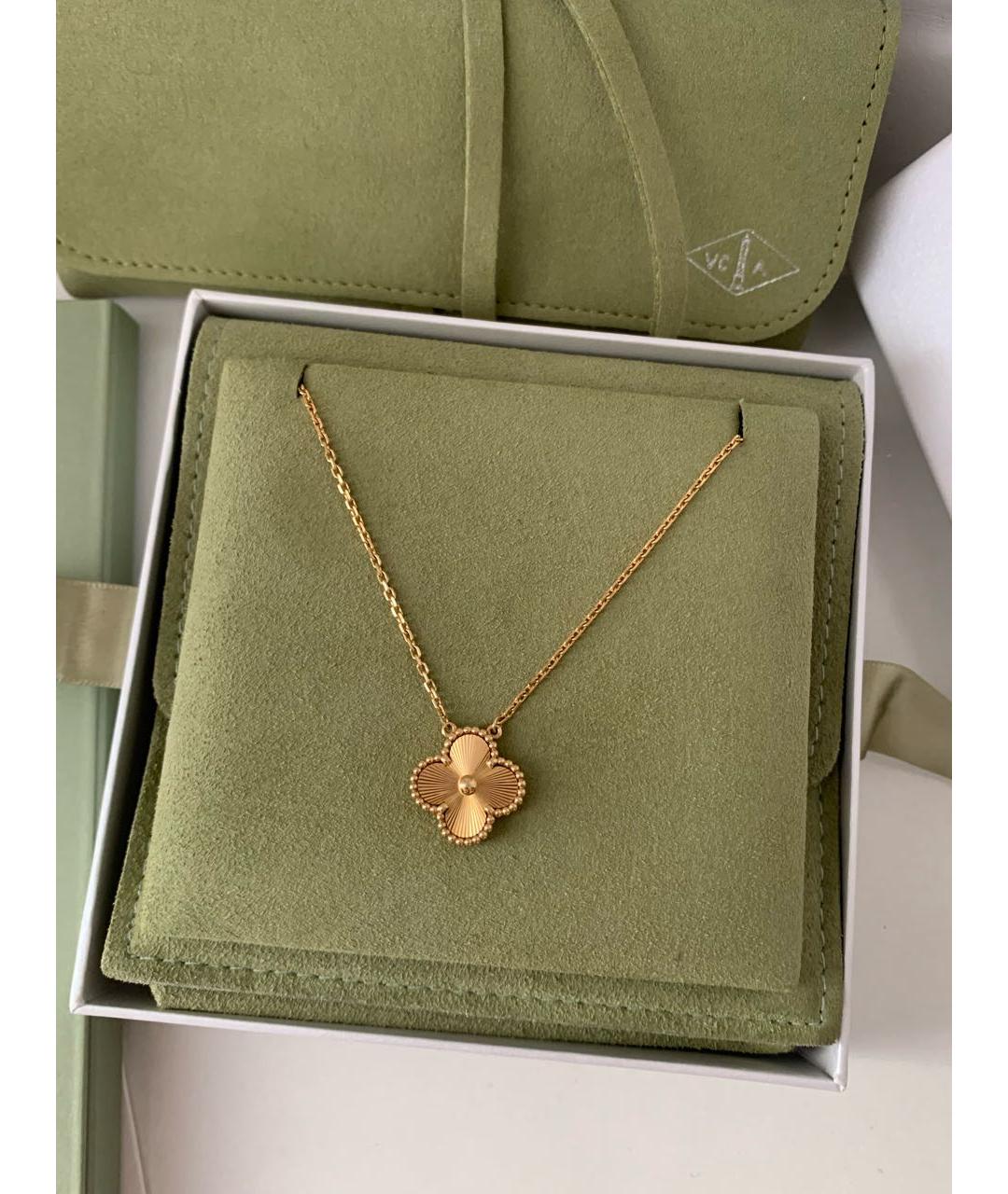 VAN CLEEF & ARPELS Золотое колье из желтого золота, фото 4