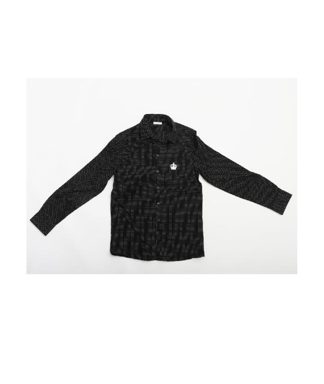 DOLCE & GABBANA KIDS Черная хлопковая детская рубашка, фото 10