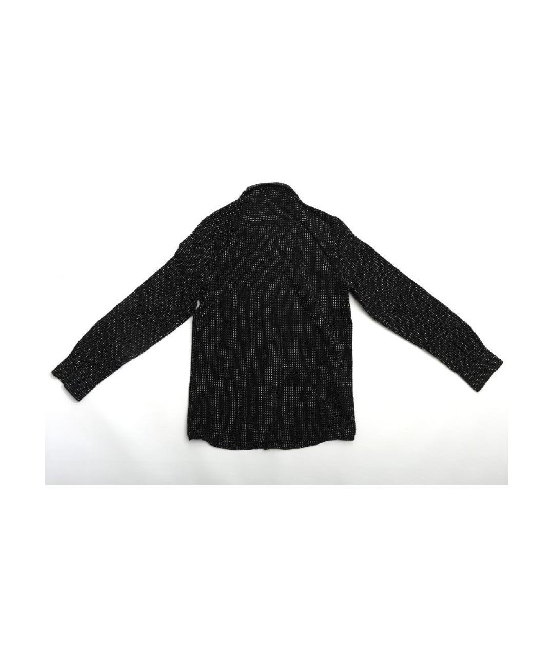 DOLCE & GABBANA KIDS Черная хлопковая детская рубашка, фото 2