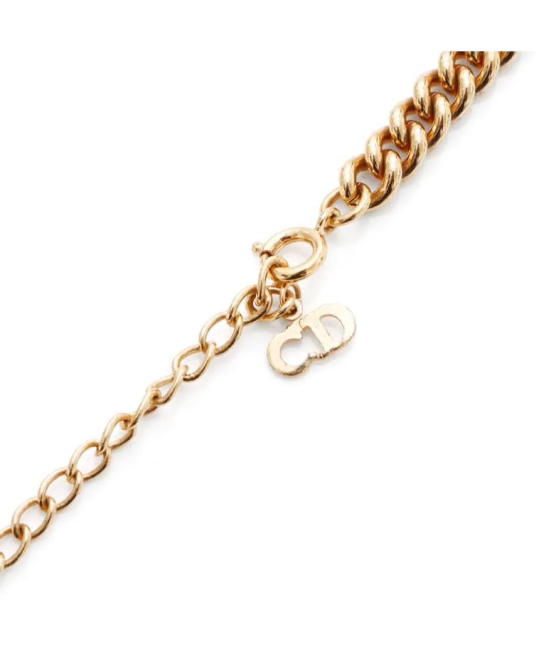 CHRISTIAN DIOR Золотая позолоченная подвеска, фото 3