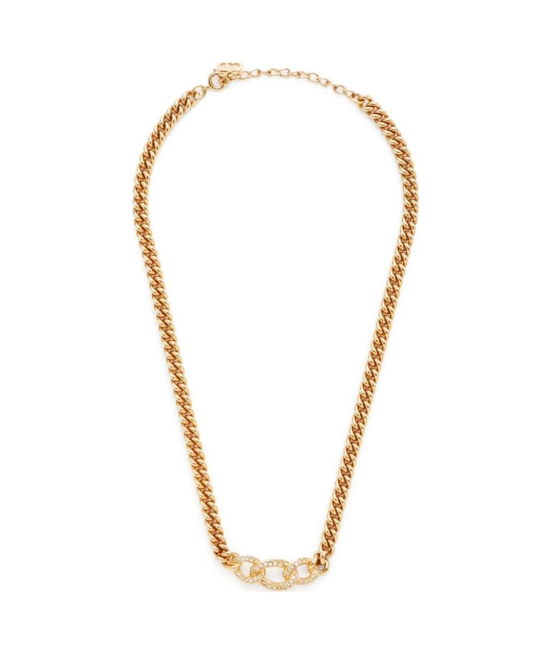 CHRISTIAN DIOR Золотая позолоченная подвеска, фото 1