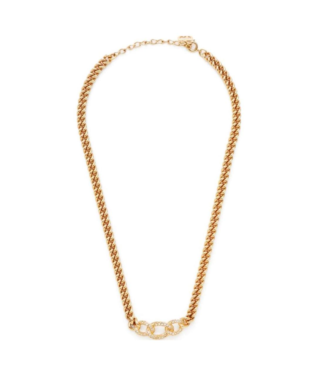 CHRISTIAN DIOR Золотая позолоченная подвеска, фото 2