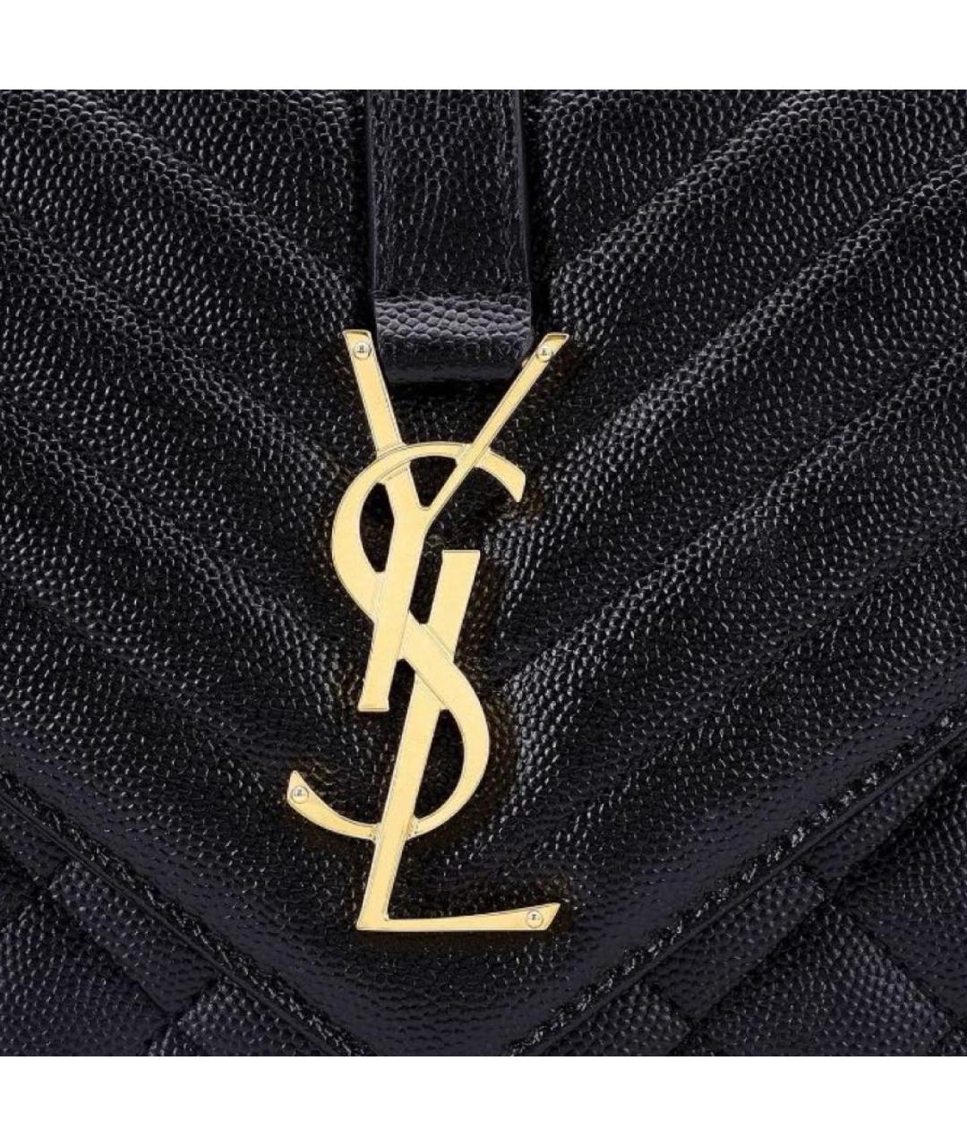 SAINT LAURENT Черная сумка через плечо, фото 5