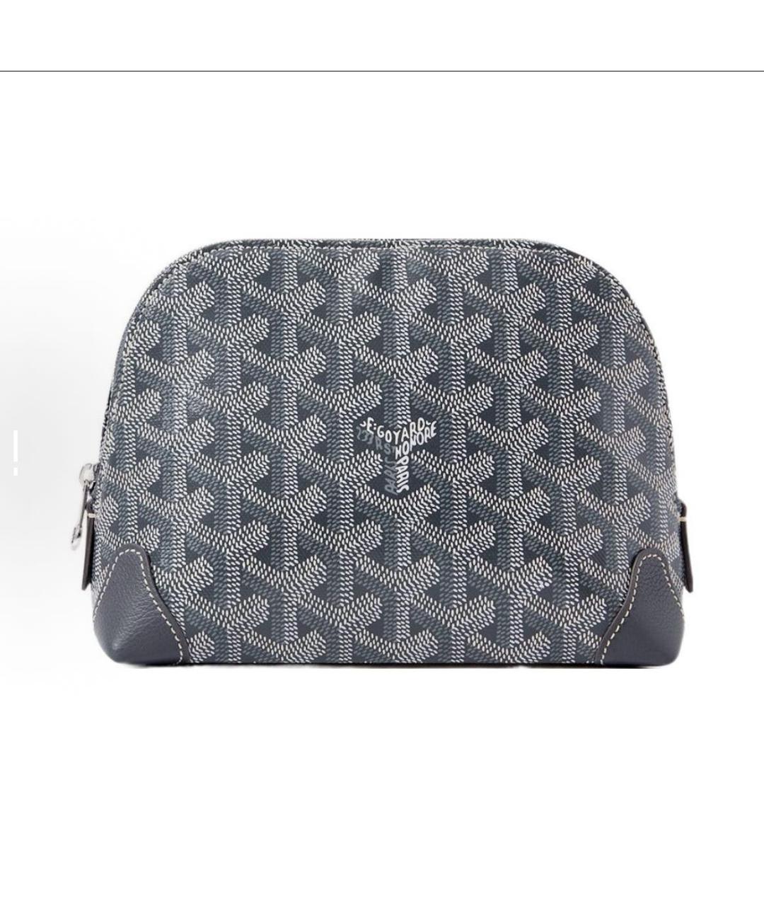 GOYARD Серая косметичка, фото 5