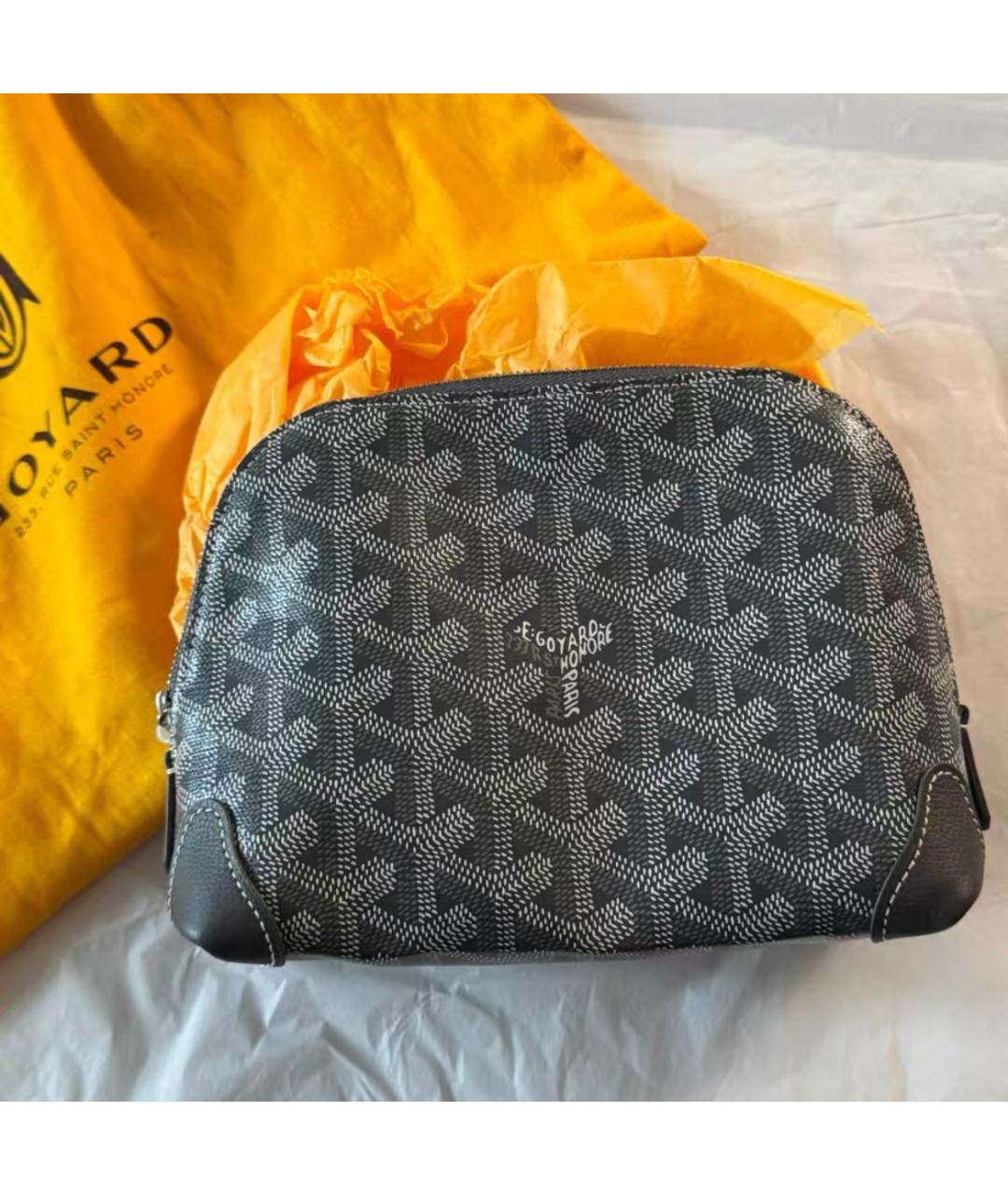 GOYARD Серая косметичка, фото 2