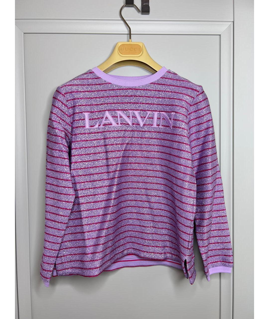 LANVIN Розовый хлопковый детская футболка / топ, фото 2